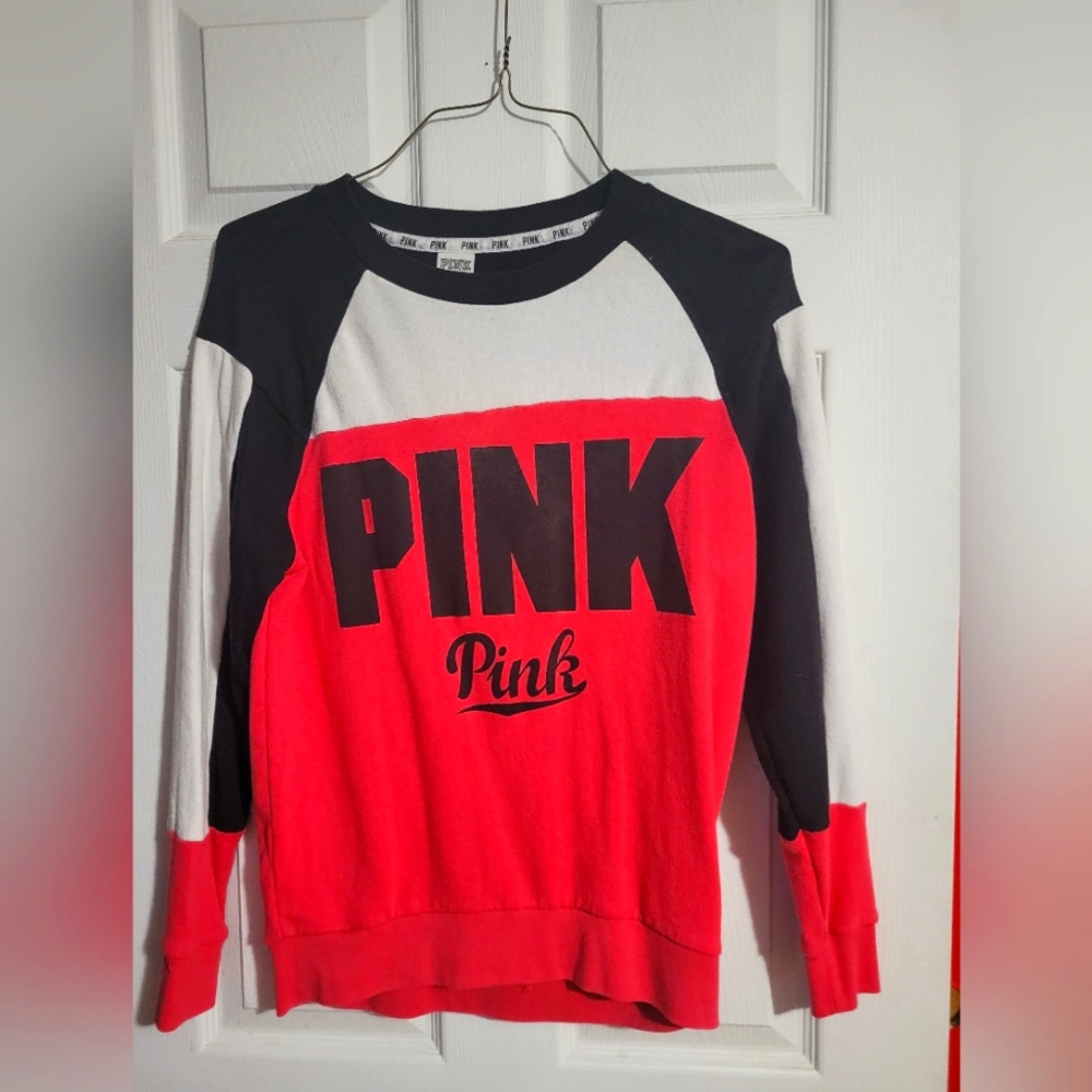 Pink Victoria's Secret sweatshirt